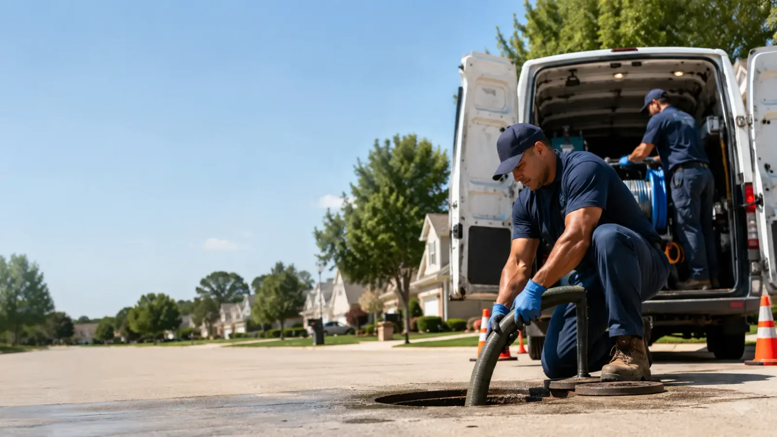 Sewer Backup Cleanup services in Pikesville, MD